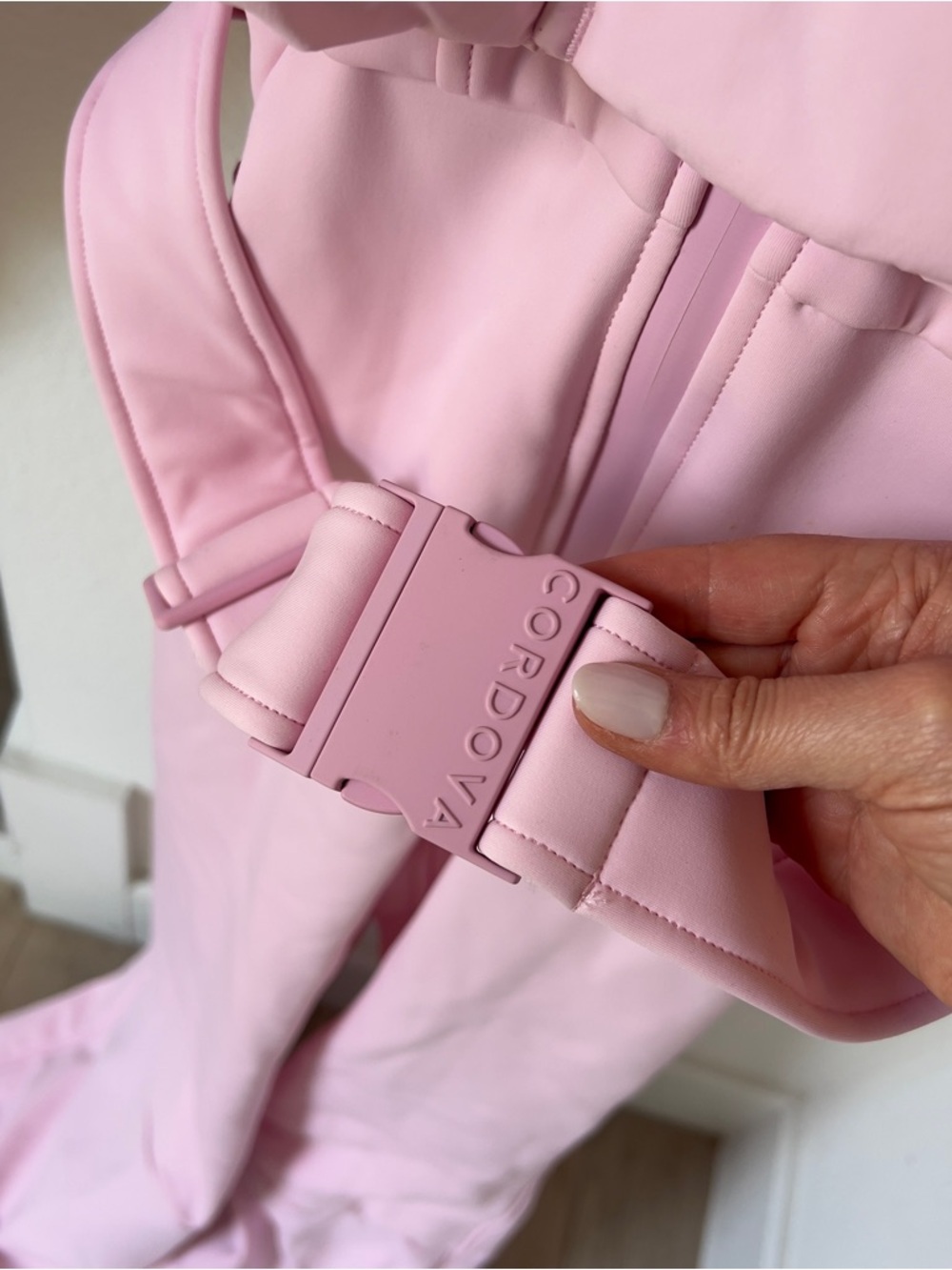 NWT Cordova Myoko Down Ski Suit in Peony Pink - Picture 9 of 16